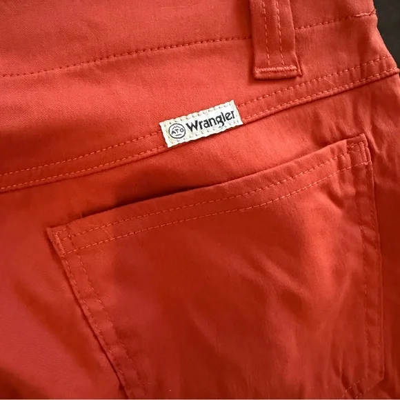 All Terrain Gear by Wrangler burnt orange Cargo Pants size 8 - Picture 8 of 13